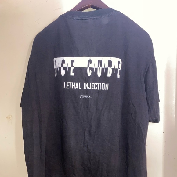 Ice cube lethal injection tshirt size XL used vintage rare - Picture 2 of 10
